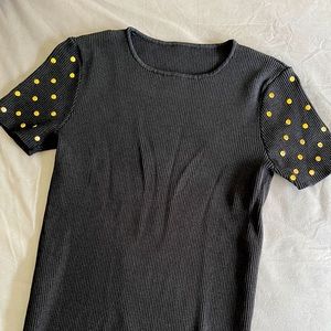 Knit t-shirt